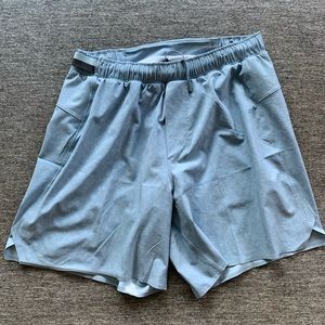 Lululemon Surge short 6” liner size M chambray gravel